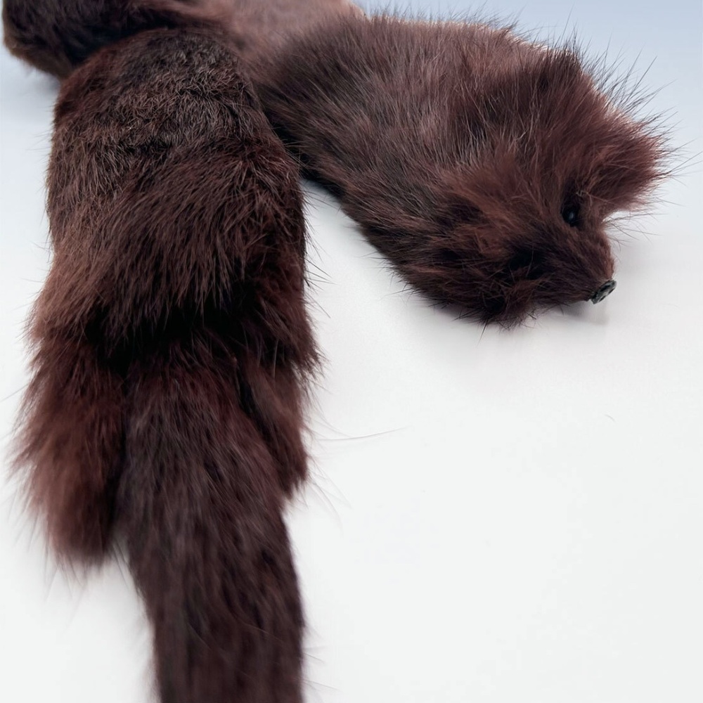 Vintage BAAR & BEARDS, Inc Top Hit Fashion Mink Collar Stole Hand Made Japan